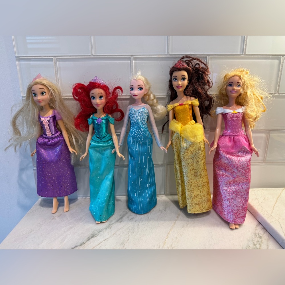 Princess Doll Set of 5